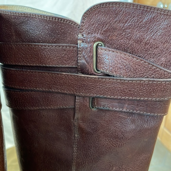 Frye Shirley Strappy Dark Brown - Picture 5 of 11